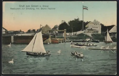 AK Gosen b. Erkner, Restaurant zur Erholung, Inh. Bruno Fechner