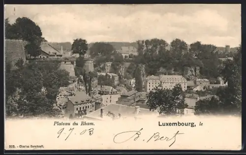 AK Luxembourg, Plateau du Rham