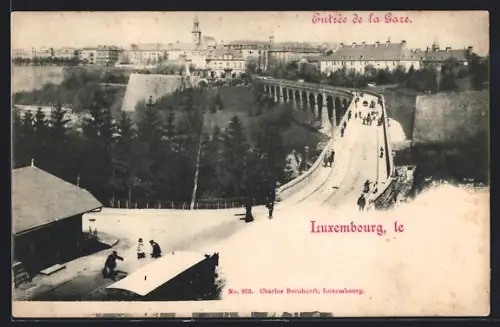 AK Luxembourg, Entrée de la Gare