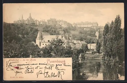 AK Luxembourg, Pfaffenthal, An der Alzette