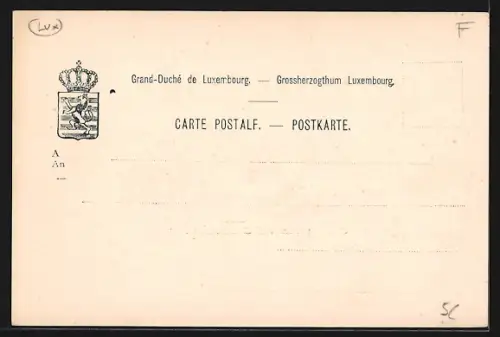 AK Mondorf, Ortsansicht mit Kirche