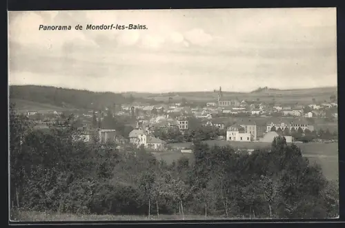 AK Mondorf-les-Bains, Panorama de Mondorf-les-Bains
