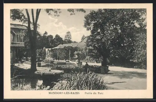 AK Mondorf-les-Bains, Partie du Parc