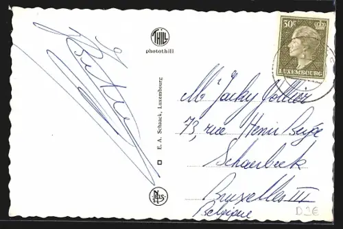 AK Consdorf, Kohlscheuer, Promenade M., Ortsansicht