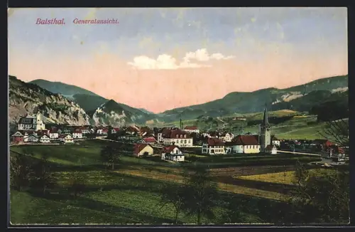 AK Balsthal, Gesamtansicht mit Umgebung