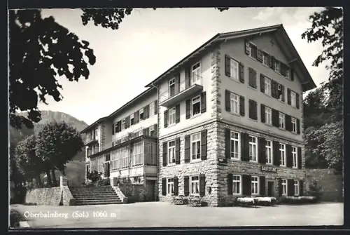 AK Oberbalmberg, Blick auf Hotel Kurhaus
