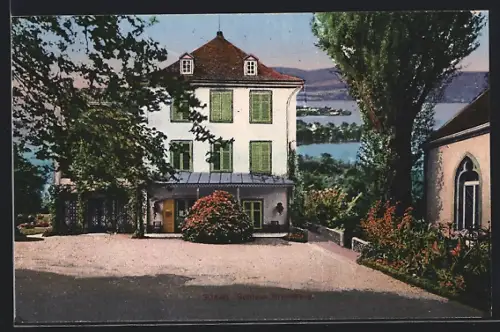 AK Arenenberg, Blick auf das Schloss