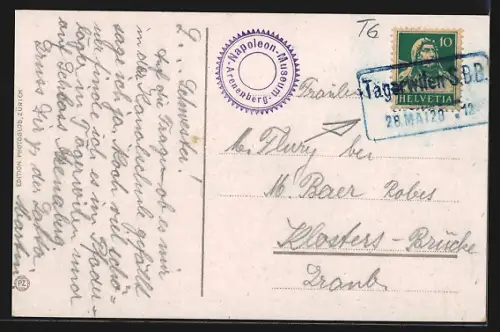 AK Arenenberg, Blick auf das Schloss