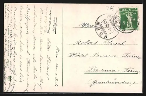 AK Bad Horn am Bodensee, Totalansicht mit Umgebung aus der Vogelschau