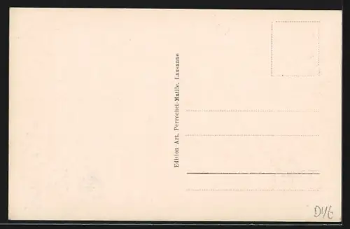 AK Zermatt, Zermatt et le Cervin, Pont sur la Viege