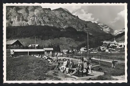 AK Leukerbad, Die Fussbäder