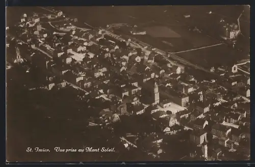 AK St. Imier, Vue prise au Mont Soleil