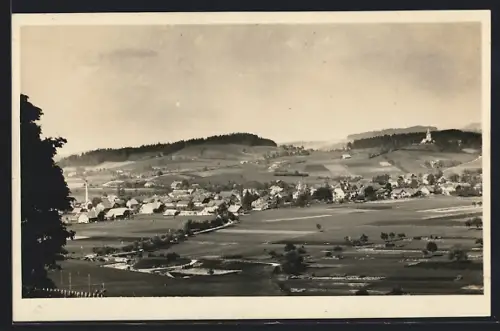 AK Schwarzenburg, Gesamtansicht mit Umgebung