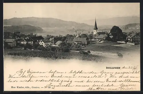 AK Bolligen, Totalansicht mit Umgebung