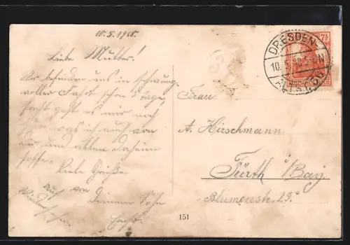 AK Dresden, Kgl. Zwinger