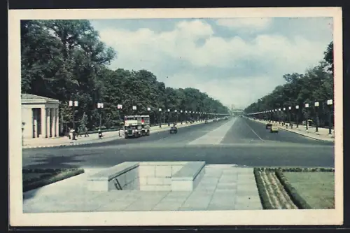 AK Berlin-Tiergarten, Ost-West-Achse
