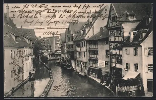 AK Ulm a. Donau, Klein-Venedig