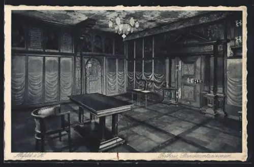 AK Alsfeld i. H., Rathaus, Standesamtszimmer