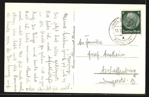 AK Limburg a. d. Lahn, Dom aus der Vogelschau