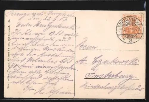 AK Bad Kreuznach, Partie auf Saline Theodorshalle