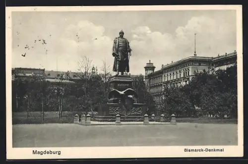 AK Magdeburg, Bismarck-Denkmal