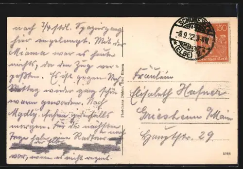 AK Bad Elmen, Gradierwerk mit Spielplatz, Schwanenteich, Linden-Allee