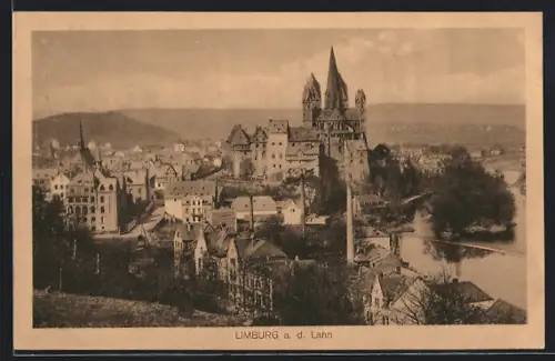 AK Limburg a. d. Lahn, Dom, Stadtansicht