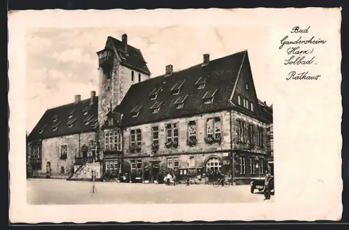 AK Bad Gandersheim /Harz, Rathaus