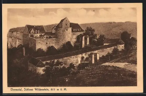 AK Wildenstein /Donautal, Schloss Wildenstein