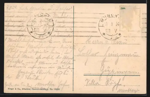 AK Staffelsee /Oberbayern, Panorama mit Gebirge