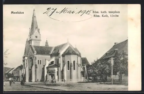 AK Munkács, Róm. kath. templom
