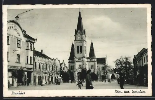 AK Munkács, Róm. kath. templom