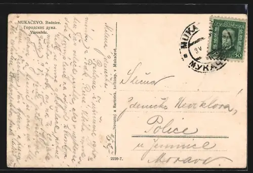 AK Mukacevo, Radnice