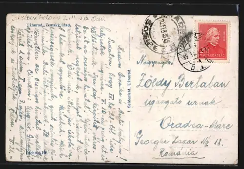 AK Uzhorod, Zemsky urad