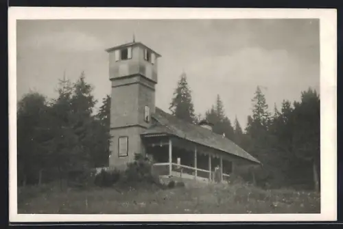 AK Körösmezö, Menedekhaz a Tisza eredete mellett