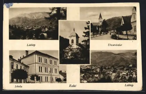 AK Raho, Latkep, Iskola, Utcareszlet