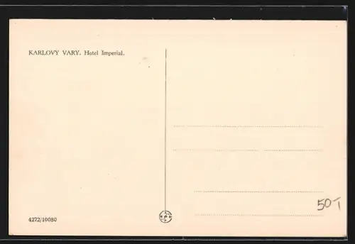 AK Karlovy Vary, Hotel Imperial