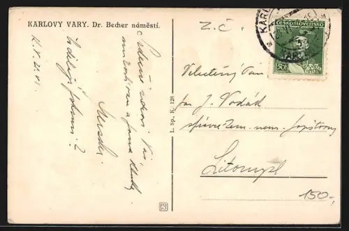 AK Karlovy Vary, Dr. Becher námestí