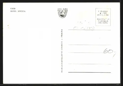 AK Cheb, Hotel Hvezda