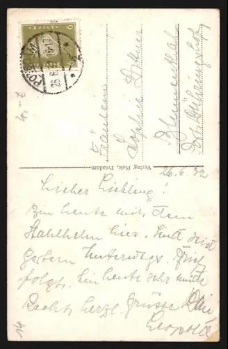 AK Potsdam, Plantage mit Garnisonkirche