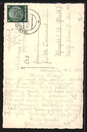 AK Oberstein /Nahe, Blick auf die Felsenkirche