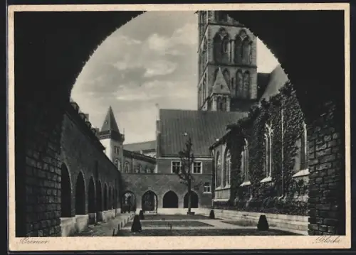 AK Bremen, Glocke, Innenhof