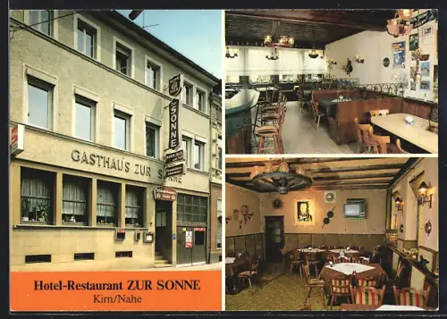 AK Kirn /Nahe, Hotel-Restaurant Zur Sonne, Steinweg 22