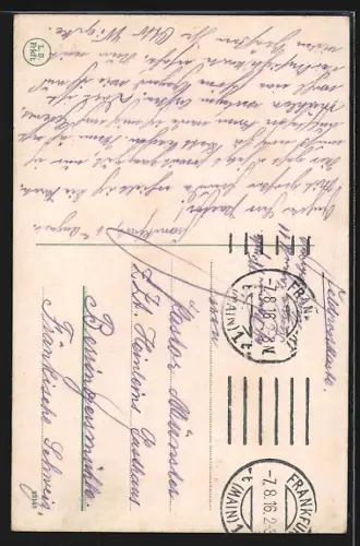 AK Alt-Frankfurt, Haus Frauenstein, Salzhaus, am Römer