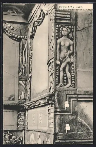 AK Goslar a. Harz, Die Eva am Brusttuch von 1526