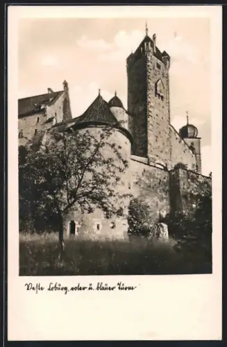 AK Coburg, Roter und blauer Turm