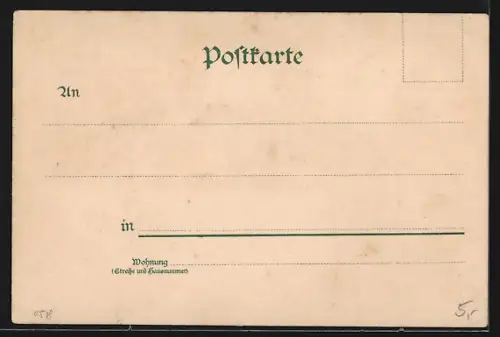 Lithographie Dresden, Königl. Schloss, König Johann-Denkmal, Katholische Hofkirche