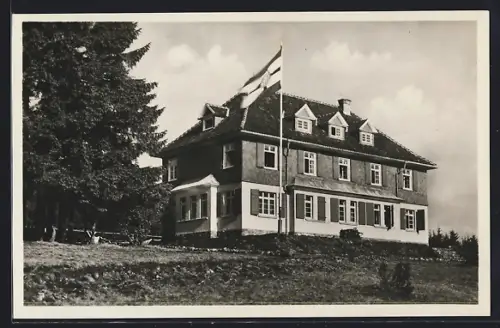 AK Oberweid, Eisenacher Haus a. d. Ellenbogen