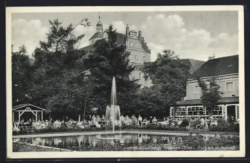 AK Pretzsch /Elbe, Kurpark und Kursaal