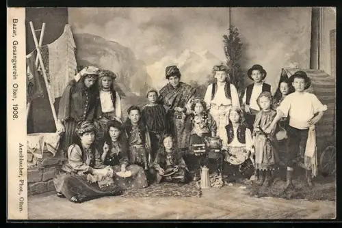 AK Olten, Gesangverein 1908, Bazar